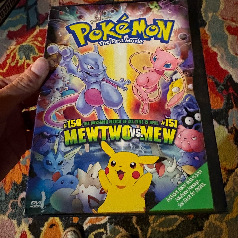 Pokemon The First Movie DVD - Collector item!!
